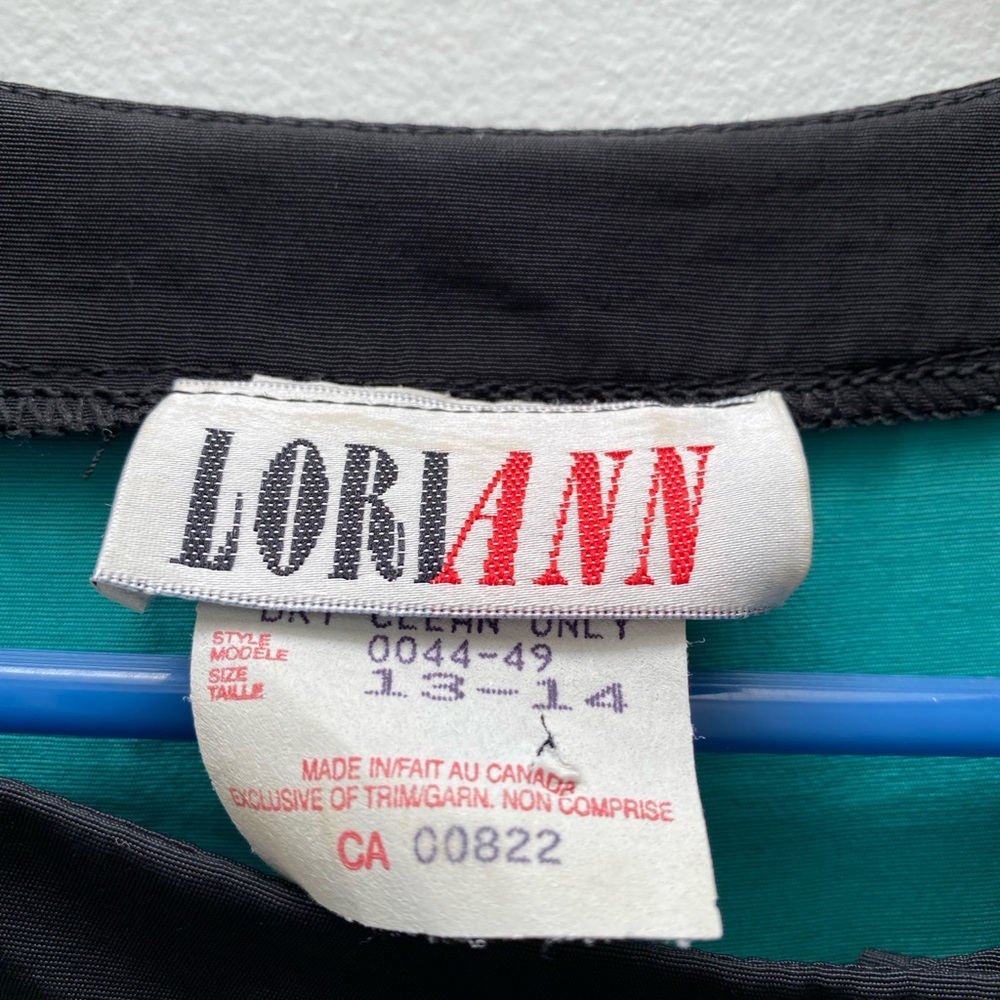 Vintage - Lori Ann 80’s Colour-block Mod Shift Dress - Picture 4 of 7